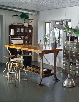 Making industrial style furnishings work for you