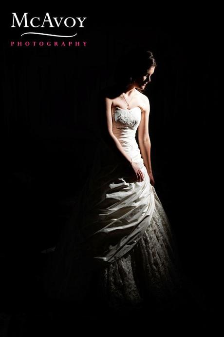 Beeston Manor wedding by McAvoy Photography 155-2 Portrait of Jane in her beautiful wedding dress