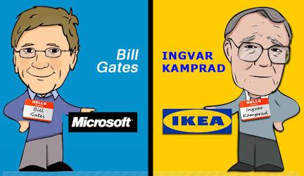Comparing The Lives Of Bill Gates And Ingvar Kamprad
