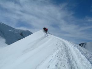 Bosses Ridge Mt Blanc