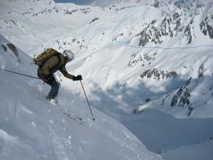 Ski touring Floria Chamonix