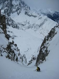 In the middle of Rectiligne Couloir
