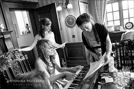 Gemma and her sister making music together Gemma and her sister making music together