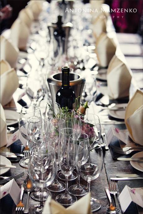 The wedding tables look perfect The wedding tables look perfect
