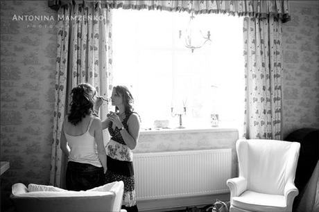 Gemma's sister did her make up on the day Gemma's sister did her make up on the day