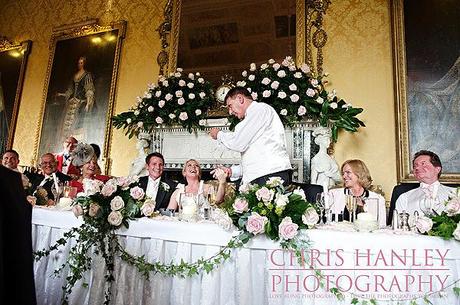 The wedding speeches go down a treat The wedding speeches go down a treat