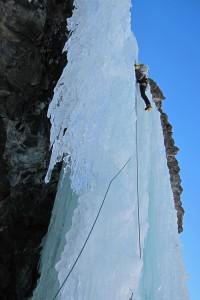 Stella Artice Ice Climbing