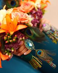 Peacock Feathers; Wedding Inspiration
