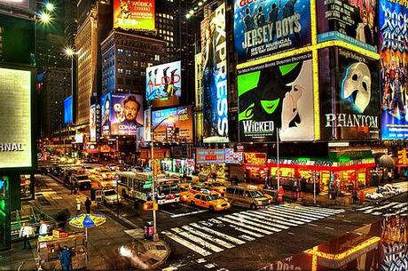 Times Square, New York City honeymoons