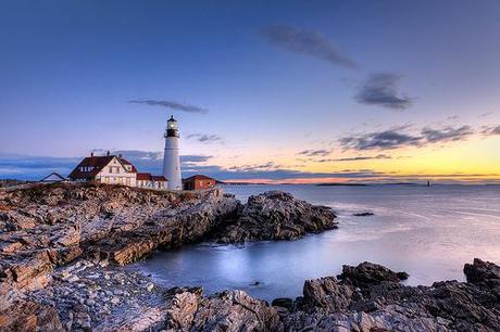 Portland Head Lighthouse, Maine Where to honeymoon: October