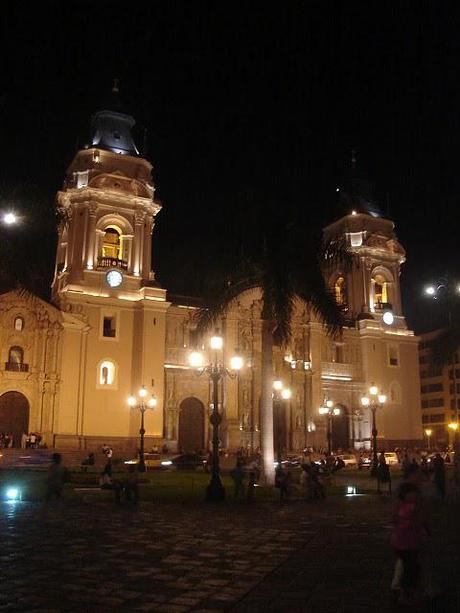 Lima - La Catedral on Plaza de Armas