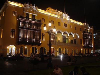 Lima, Peru - a dark town
