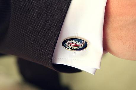 Bristol Bordeaux Quay international wedding photographer Izzy Hudgins 27 I love the paisley cufflinks, they're fab