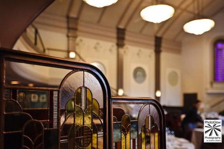 Art deco wedding venue Daffodil by photographer Jonathon Watkins 06 Art deco styling inside The Daffodil
