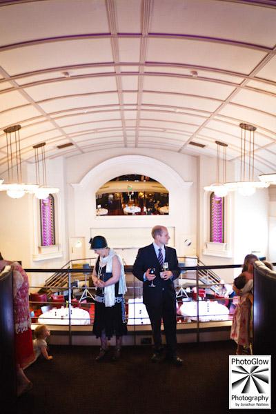 Art deco wedding venue Daffodil by photographer Jonathon Watkins 09 I love this photo of wedding guests in vintage outfits - credit to photographer Jonathon Watkins for capturing a great moment!