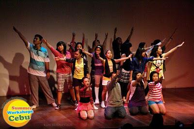 Summer theater workshops in Cebu