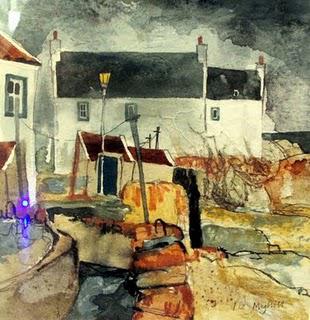 New Scottish Seaside Paintings from Two New Artists