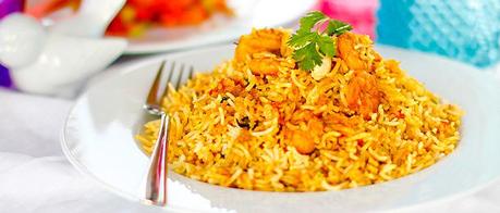 Weekly Recipe Round Up- Four recipes for dinner this week Prawn Biryani
