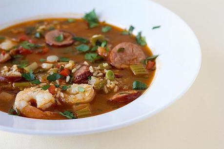 Weekly Recipe Round Up- Four recipes for dinner this week Shrimp Sausage Jambalaya