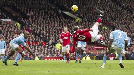 Wayne Rooney's Magical Goal Wins Manchester Derby 2-1