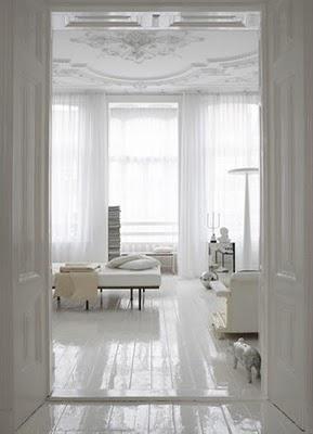 Simply stunning: Gorgeous white interiors