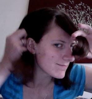 Triming my own bangs Triming my own bangs