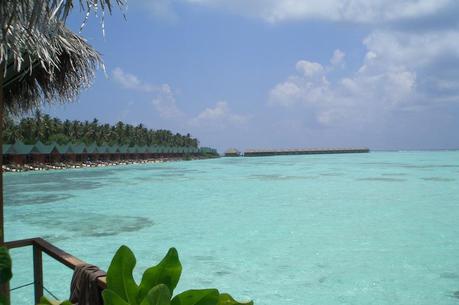 View of Meeru from honeymoon villa Maldives honeymoons