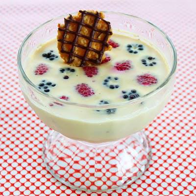 Daring Bakers - Panna Cotta and Florentine Cookies