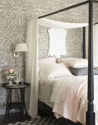 Glamorous but not over the top bedrooms