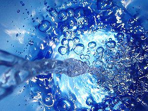 Impact of water in a water-surface Impact of water in a water-surface