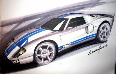 Car sketch tutorial by Michele Leonello