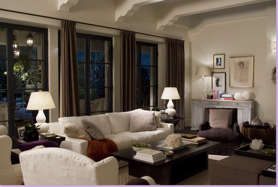 Creating a space with whites/neutrals, and dark accents Creating a space with whites/neutrals, and dark accents