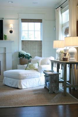 Creating a space with whites/neutrals, and dark accents Creating a space with whites/neutrals, and dark accents