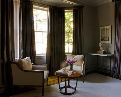 Creating a space with whites/neutrals, and dark accents Creating a space with whites/neutrals, and dark accents
