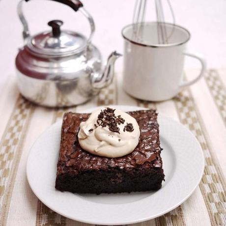 espresso chocolate brownies Triple Chocolate Espresso Brownies