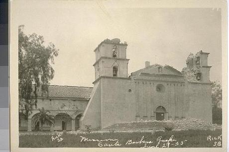 Living in the Ring of Fire - Historic Earthquakes in Santa Barbara Earthquake Santa Barbara 1925 OAC 1