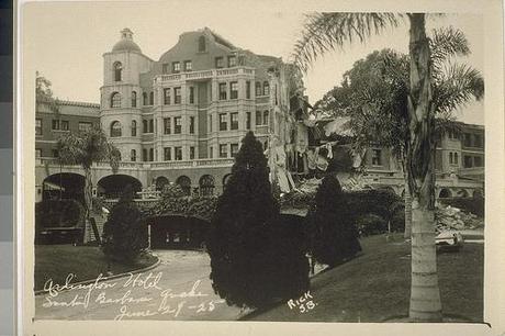 Living in the Ring of Fire - Historic Earthquakes in Santa Barbara Earthquake Santa Barbara 1925 OAC 4