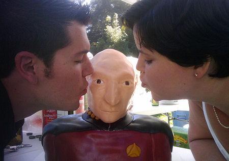 A Star Trek Wedding Cake A Star Trek Wedding Cake