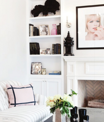 Feminine, glamorous, sweet & pretty - what our homes could look like if he didn't hate pink