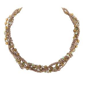 Copper Vines Twisty Necklace: 46860 Copper Vines Twisty Layered Necklace