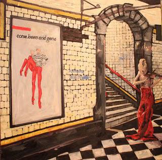 Melbourne in Art: 'Comings & Goings' by Andrea Jenkins Melbourne in Art: 'Comings & Goings' by Andrea Jenkins