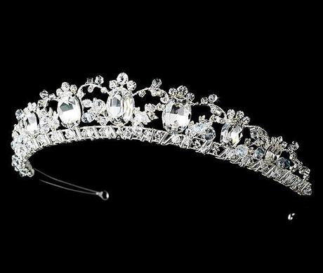 Madeleine regal inspired bridal tiara from Olivier Laudus