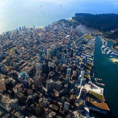 View over Vancouver, Canada Canada honeymoons