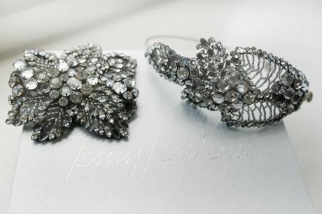 Gorgeous wedding jewellery by Jenny Packham
