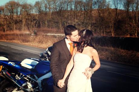 A kiss (and more motorbikes)