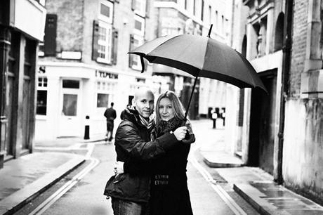 Marshal Gray Photography - Pre wedding shoot - photography-1005 Making the most of a rainy day, I love this black and white image