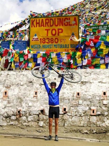 The Khardung-la Clamber (5600m so they say!)