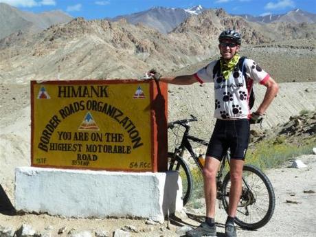 The Khardung-la Clamber (5600m so they say!)
