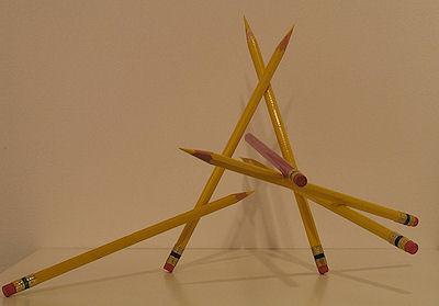 Gravity-Defying Pencil Art