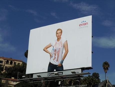 Evian Live Young T-shirt Billboard Live Young with Evian Billboards